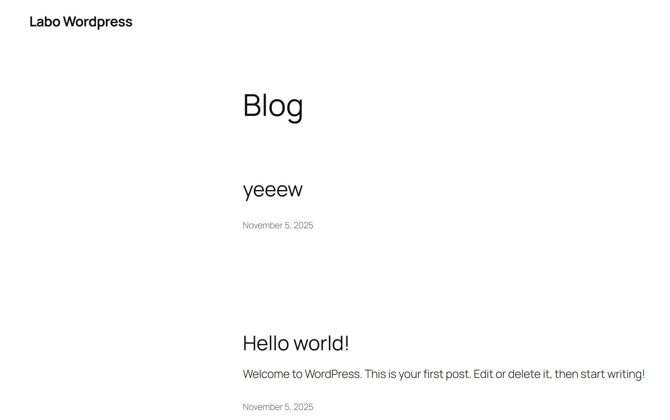 sctreenshot labowordpress